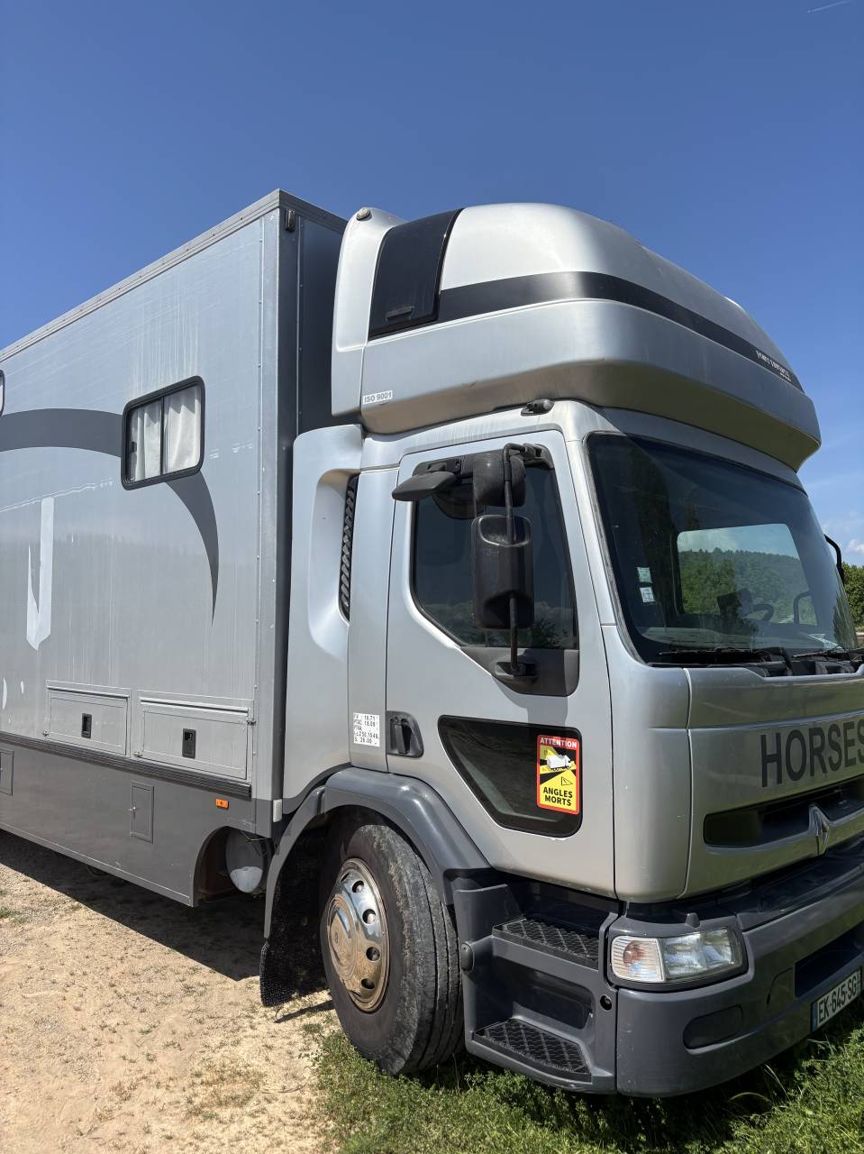 Zware paardenvrachtwagen (groot rijbewijs) Renault Prenium 1997 Tweedehands